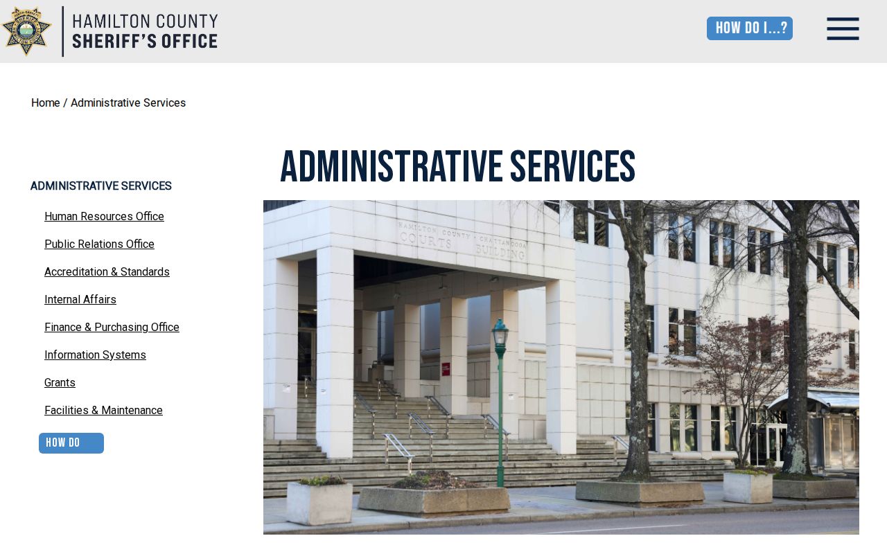 Hamilton County warrant records request, HCSO Tennessee open-records email instructions